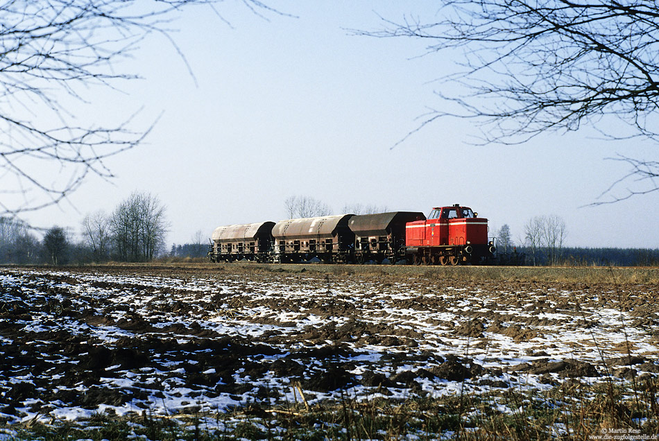 D02 ex 265 001 der Meppen-Haselünner-Eisenbahn zwischen Haselünne und Löningen