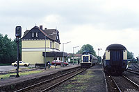 211 239 mit N8337 nach Delmenhorst im Bahnhof Goldenstedt