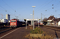 111 152 im Bahnhof Schwerte mit Formsignalen vor dem Umbau