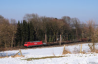 152 090 mit gemischten Güterzug zwischen Hagen Haspe und Ennepetal