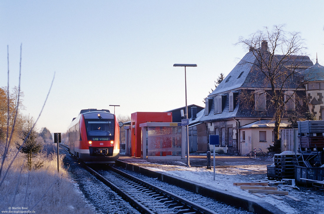 640 007 im Bahnhof Neuenrade