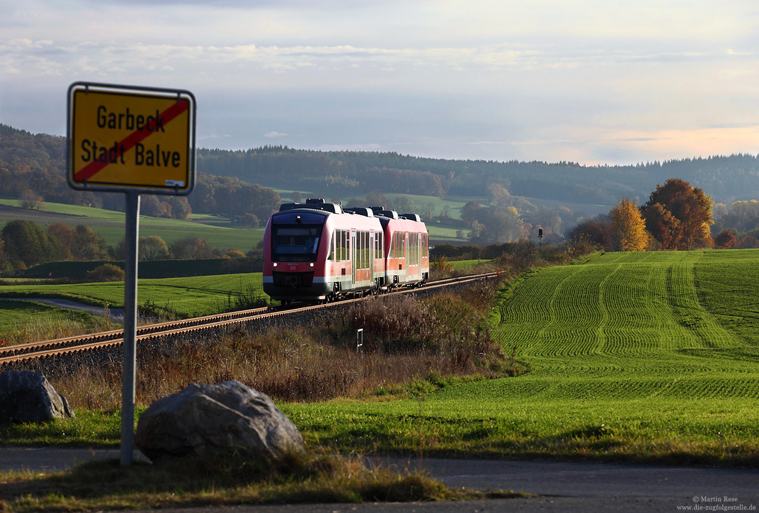 640 014 und 640 029 bei garbeck auf der Hönnetalbahn