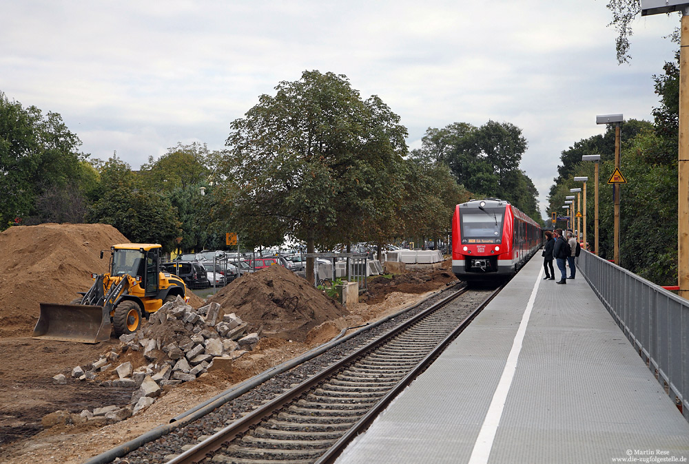 Im September begannen die Bauarbeiten an meinem