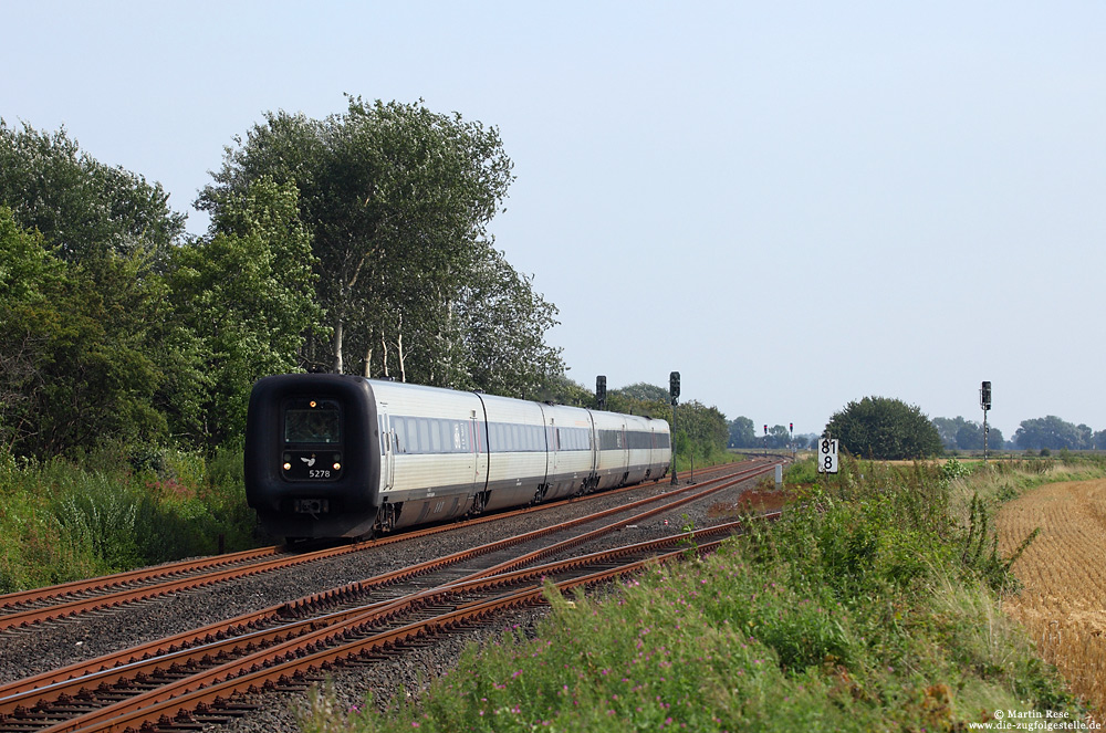 DSB5278 in Burg West auf der Insel Fehmarn