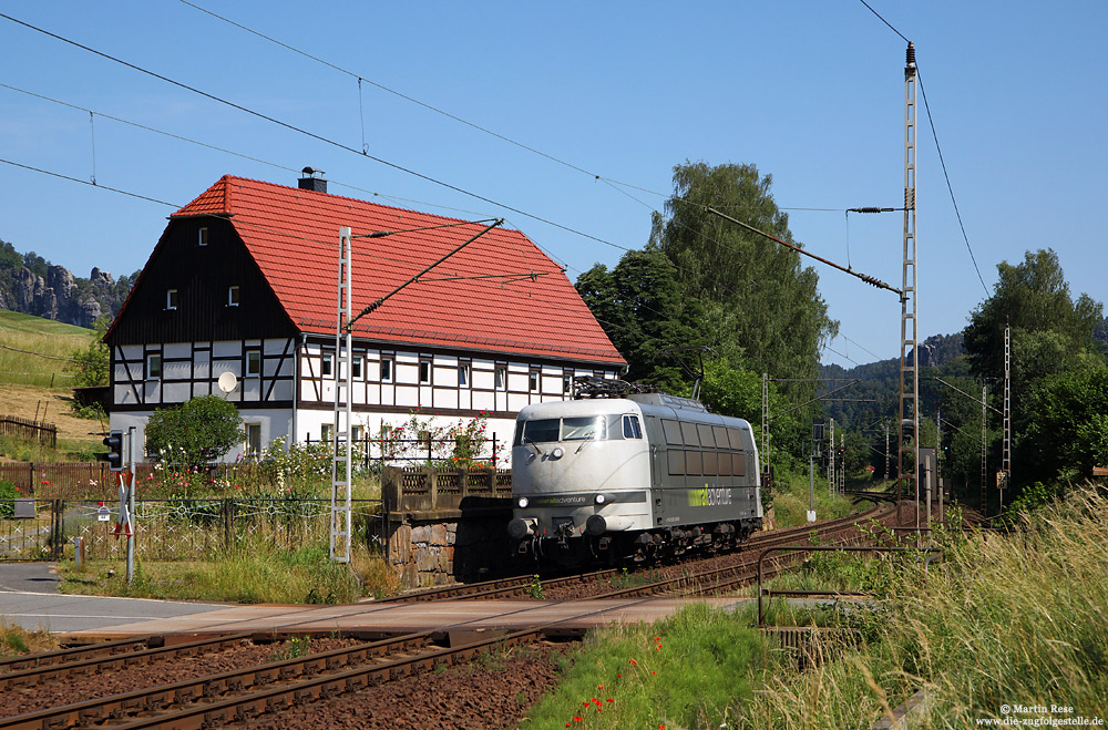 103 222 von Railadventure im Elbtal bei Rathen