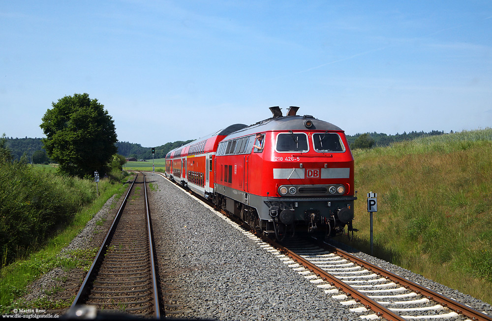 218 426 in Twistesee Bbf zum Hessentag 2018