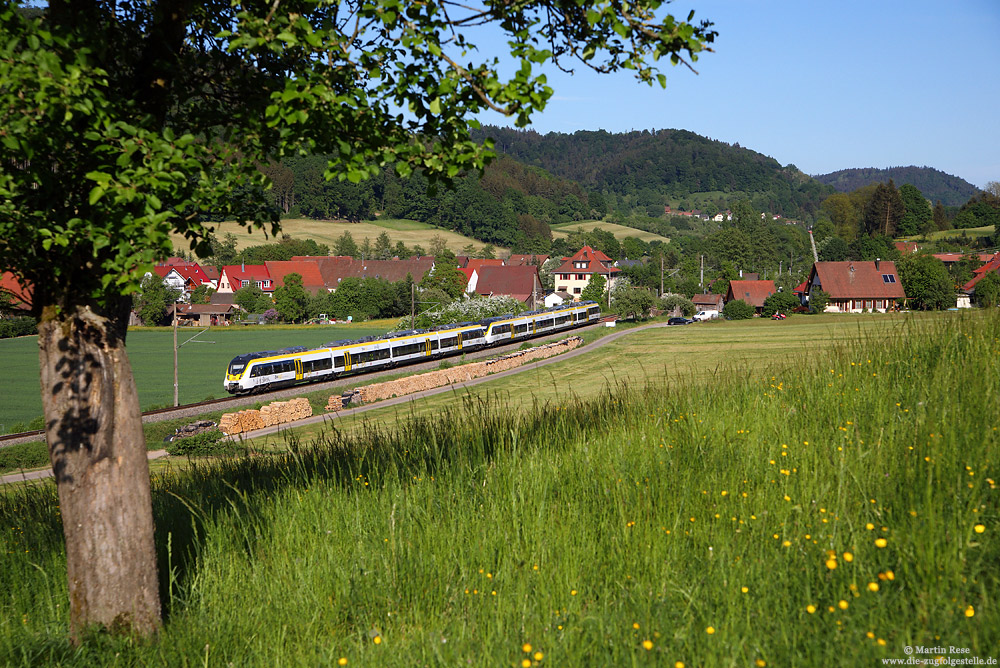 3442 200 als RB17573 bei Schleißweiler auf der Murrbahn