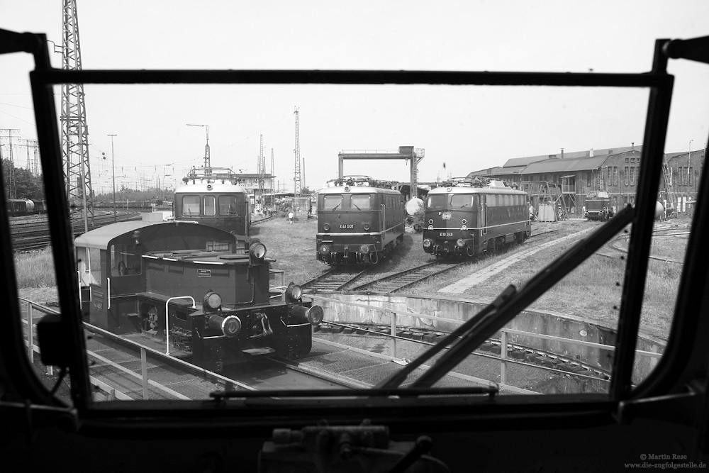 Ka4862, E41 001, E10 348 auf dem Einheitsloktag des Vereins Baureihe E10 e.V. in Koblenz Lützel