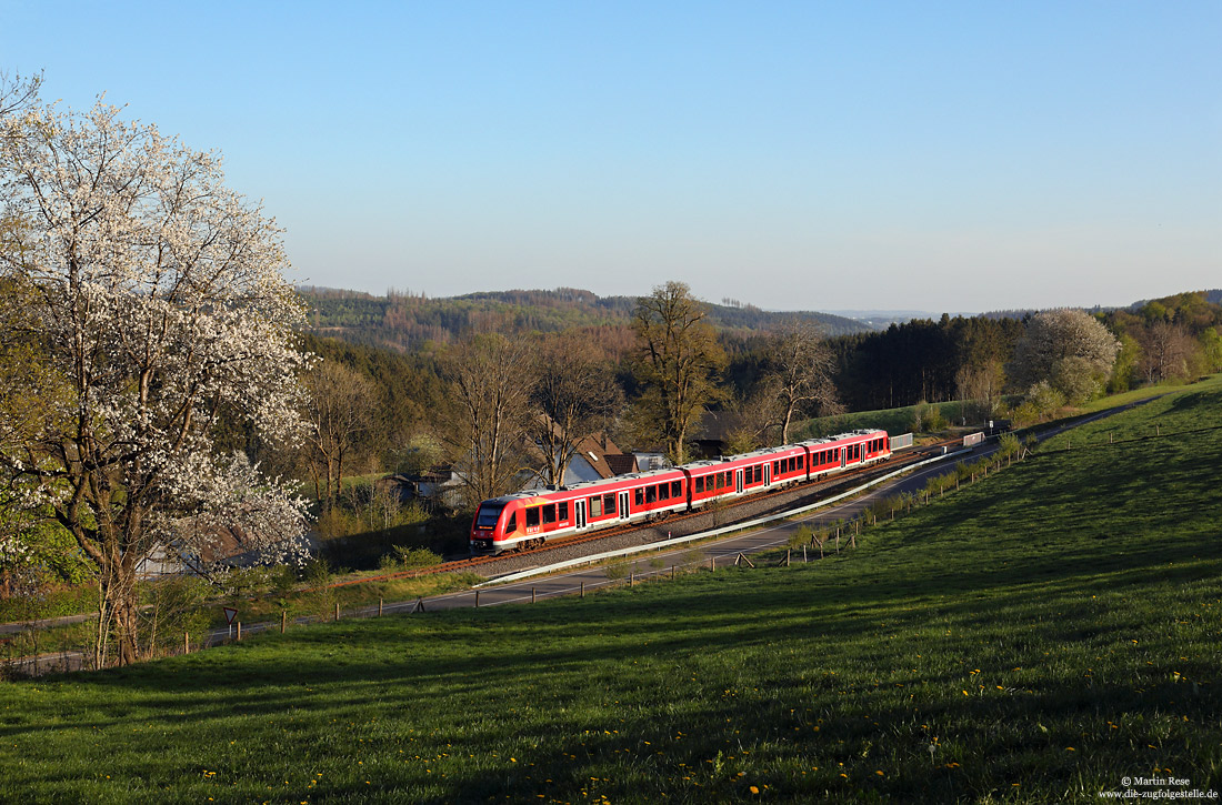 620 010 auf der Oberbergischen Bahn im bei Güntenbecke