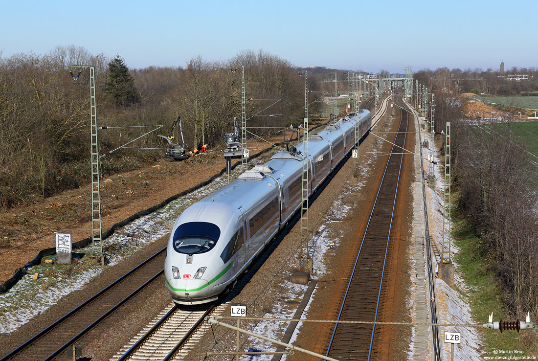 403 006 als ICE625 bei Langenfeld