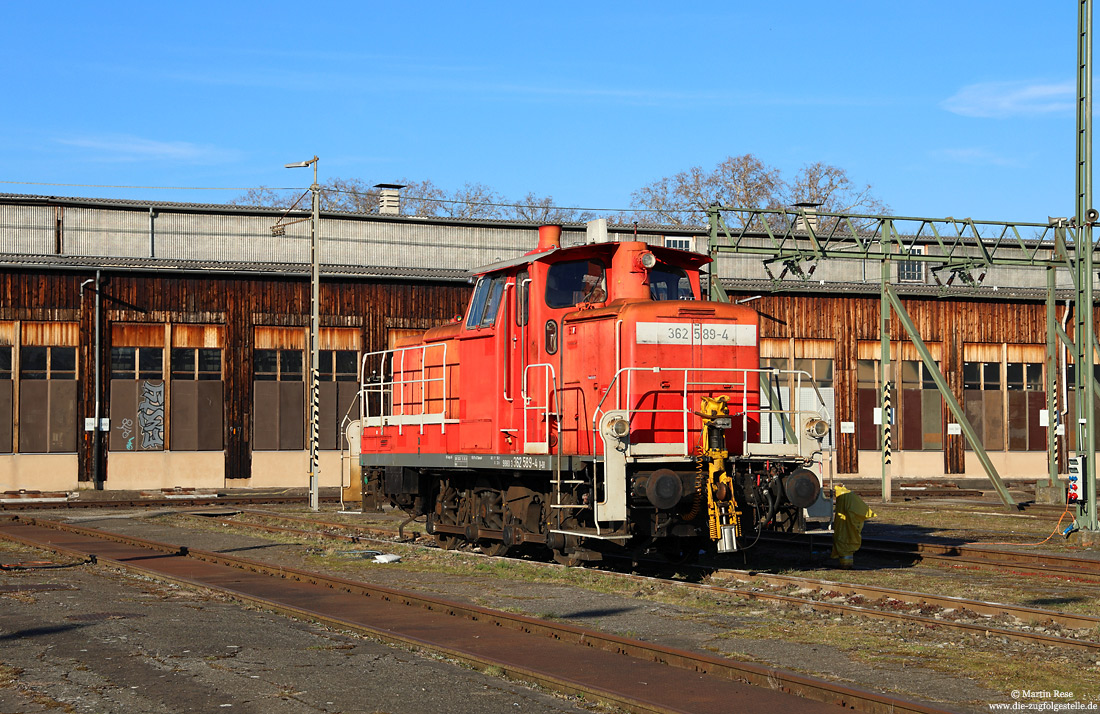 362 589 in verkehrsrot in Stuttgart Bbf