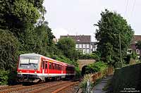 928 503 als RB20823 bei Solingen Grünewald am Weyersberger Tunnel
