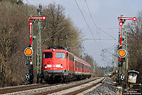 110 446 bei Goldshöfe mit Formsignalen