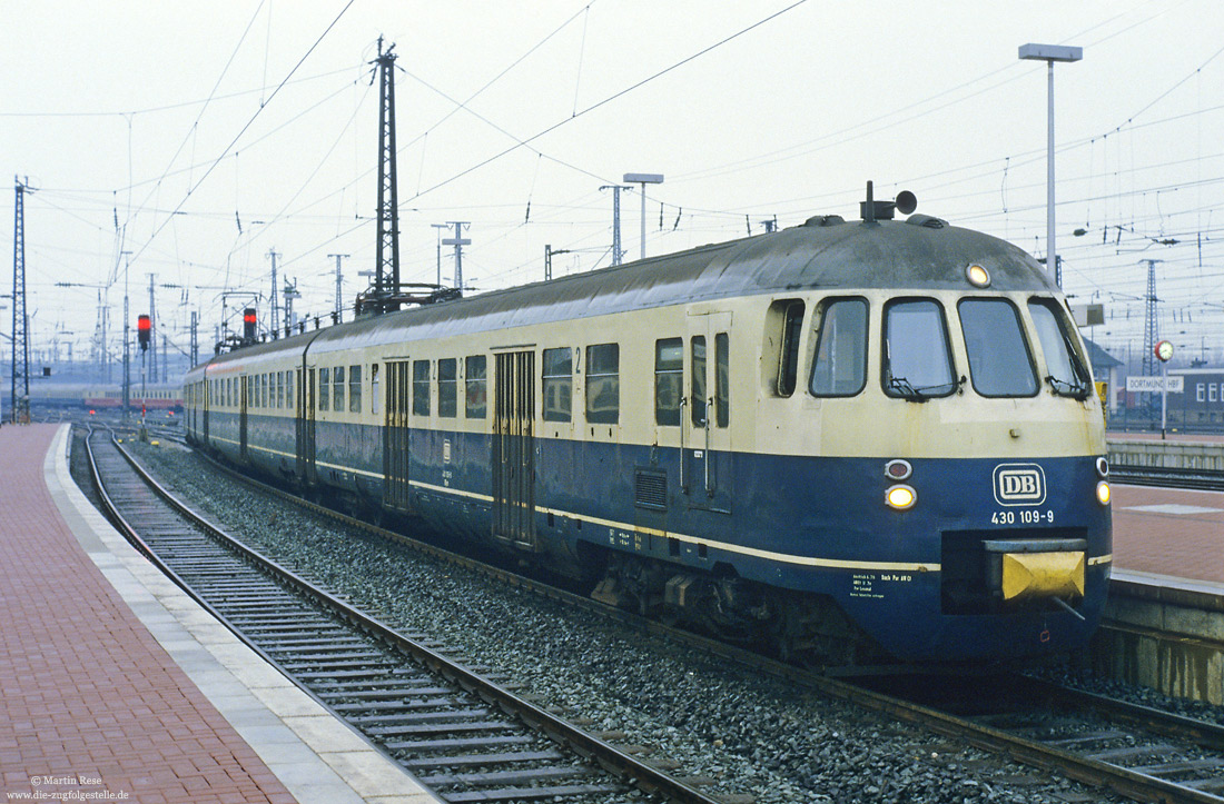 430 109 am 31.3.1984 in Dortmund Hbf.