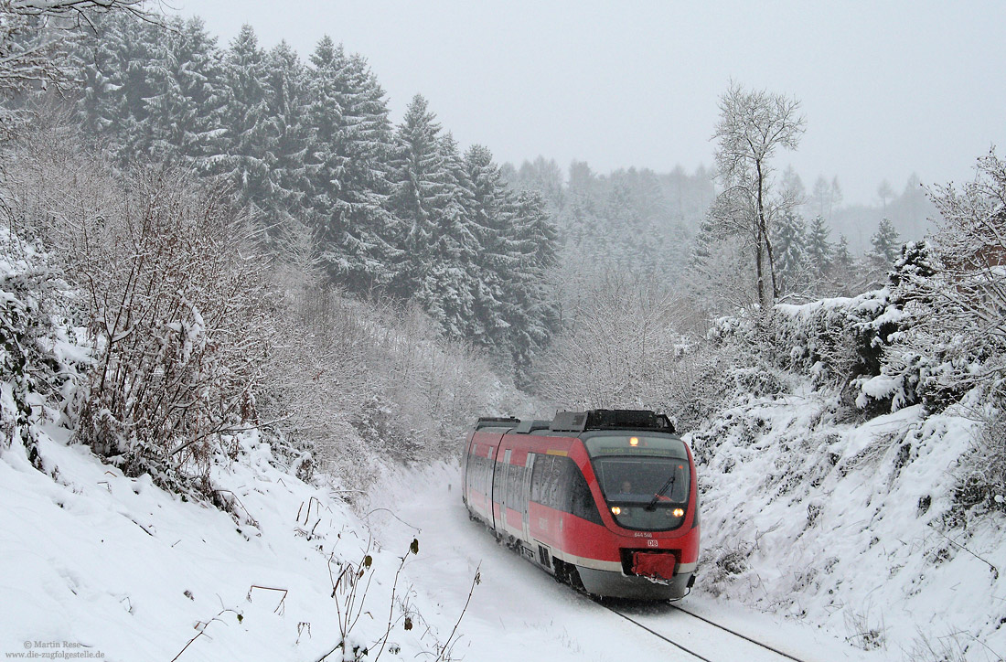 644 546 bei Honrath im Schnee