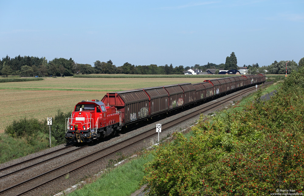 261 101 mit EK54541 bei Derkum auf der KBS430